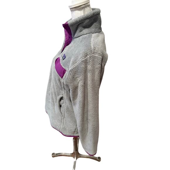 Patagonia Re-Tool Snap T Pullover Fleece Sweater Gray M - Picture 3 of 5